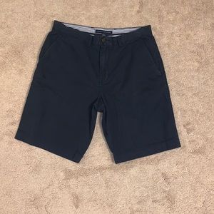 Tommy Hilfiger Navy Blue Khaki Shorts